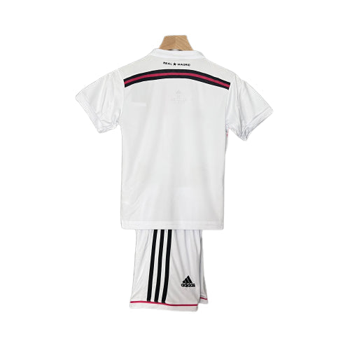 Conjunto Infantil Retrô - Real Madrid 14/15 I Home