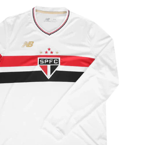 Camisa São Paulo 25/26 I Home - Manga Longa