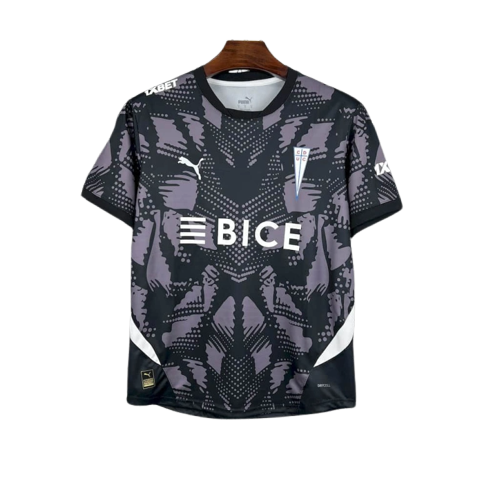 Camisa Universidad Católica 25/26 Goleiro - Preta - Versão Torcedor