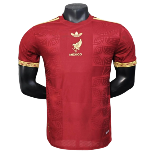 Camisa México 25/26 Edição Copa Ouro - Vermelha - Versão Jogador