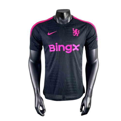 Camisa Chelsea 25/26 Treino - Preta - Versão Jogador