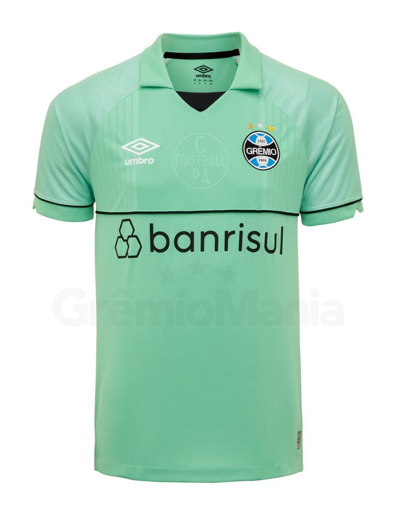 Camisa Grêmio 23/24 Goleiro - Verde Claro - Versão Torcedor