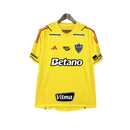 Camisa Atlético Mineiro 24/25 Goleiro - Amarelo - Todos os Patrocínios - Versão Torcedor