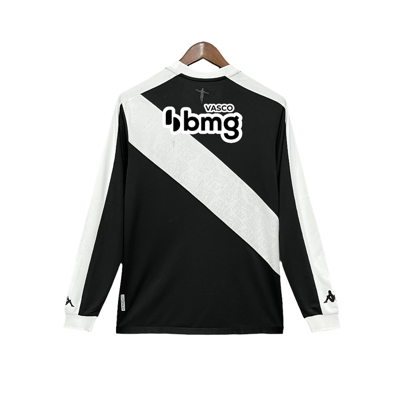 Camisa Vasco 24/25 I Home - Todos os Patrocínios - Manga Longa