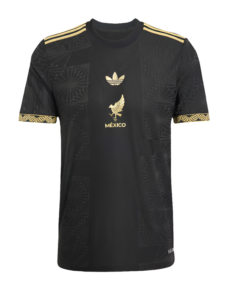 Camisa México 25/26 Edição Copa Ouro - Preta - Versão Torcedor