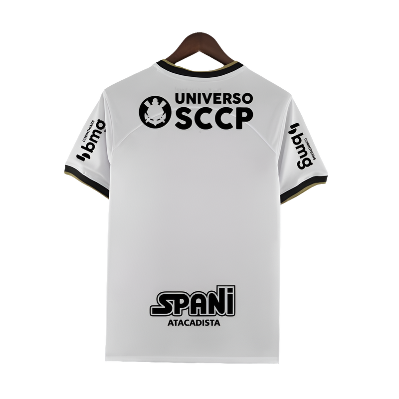 Camisa Corinthians 22/23 I Home - Todos os Patrocínios - Versão Torcedor