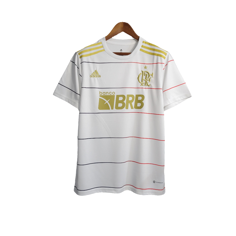 Camisa Flamengo 22/23 Edição Comemorativa - Branco - Versão Torcedor