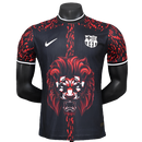 Camisa Barcelona 25/26 Edição Leão - Vermelha - Versão Jogador