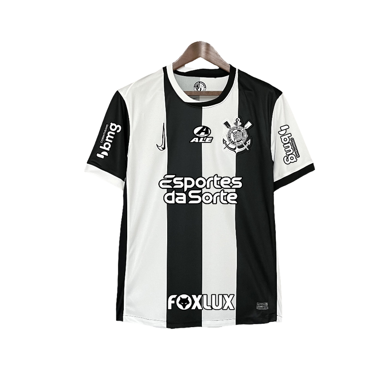 Camisa Corinthians 24/25 III Third - Todos os Patrocínios - Versão Torcedor
