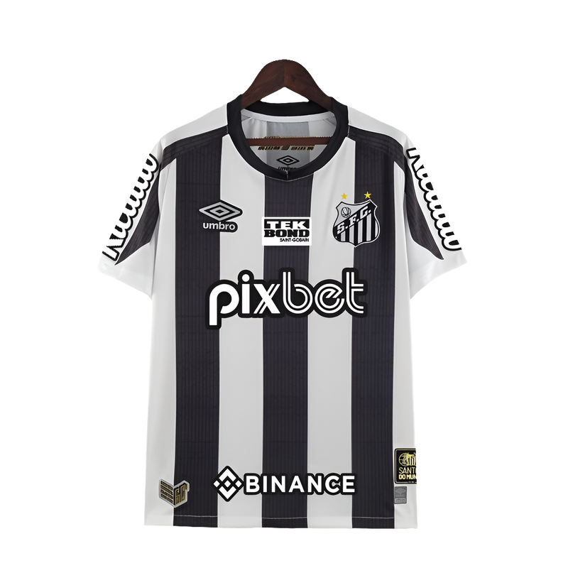 Camisa Santos 22/23 II Away - Todos os Patrocínios - Versão Torcedor
