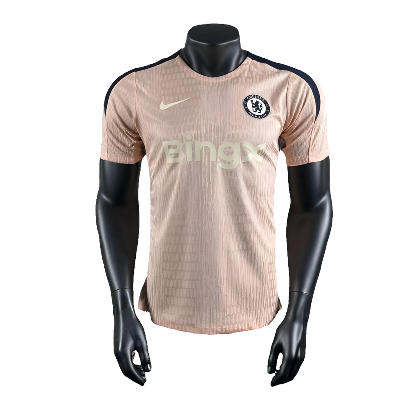 Camisa Chelsea 25/26 Treino - Dourada - Versão Jogador