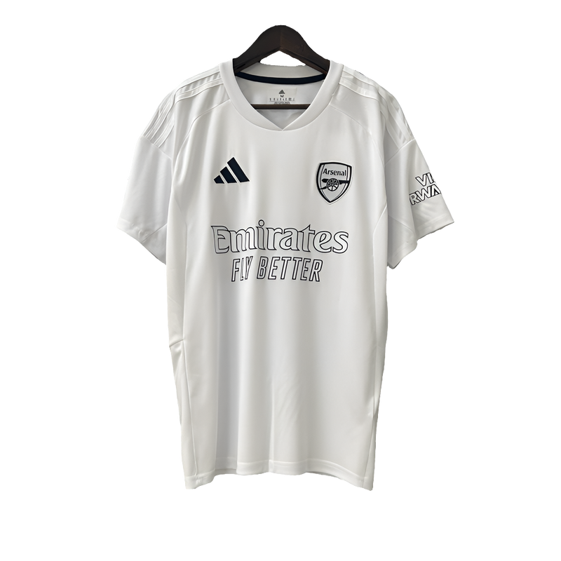 Camisa Arsenal 25/26 Edição Especial - Branca - Versão Torcedor