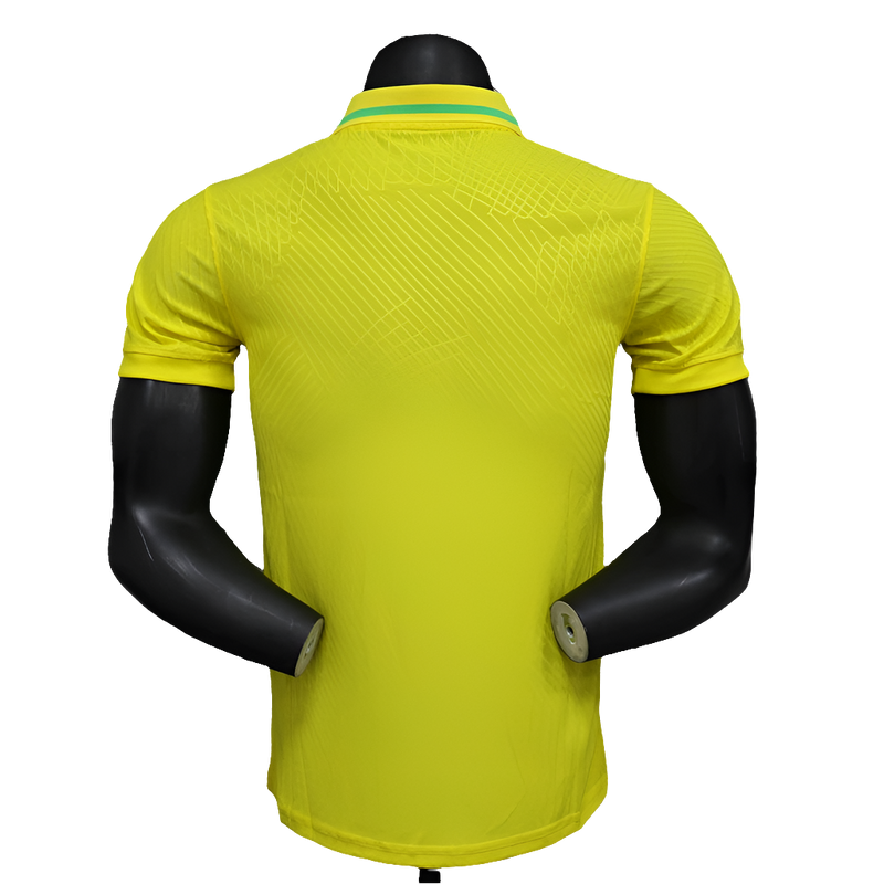 Camisa Brasil 25/26 Edição Polo - Amarela - Versão Jogador