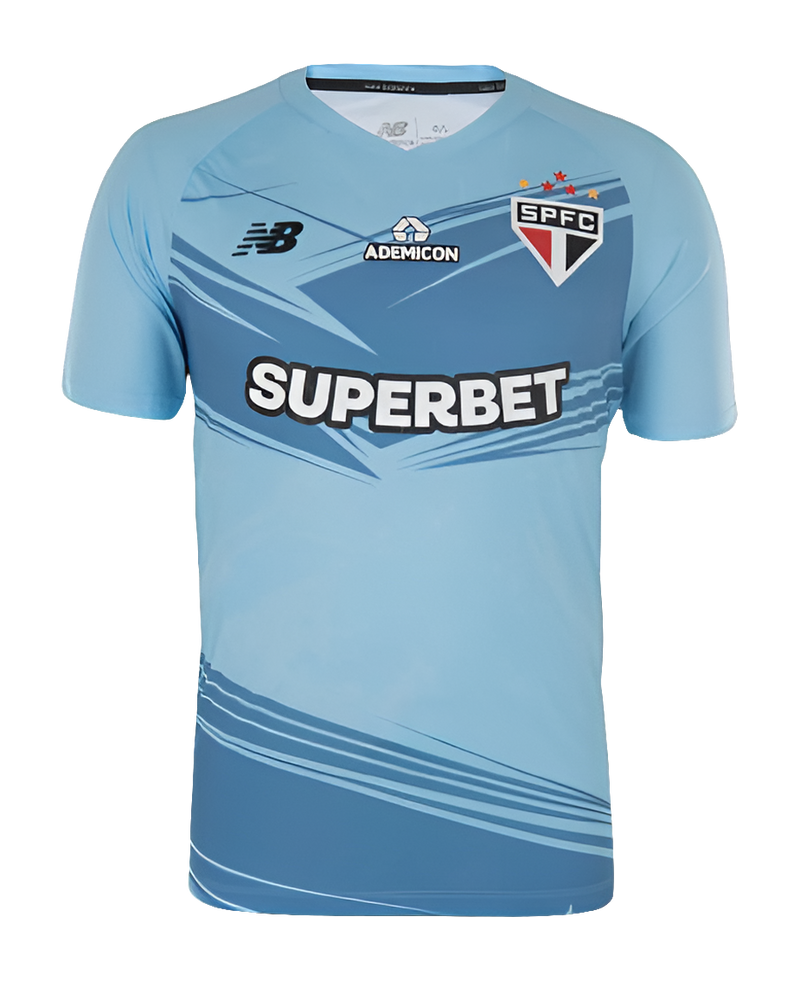 Camisa São Paulo 25/26 Goleiro - Azul Claro - Versão Torcedor