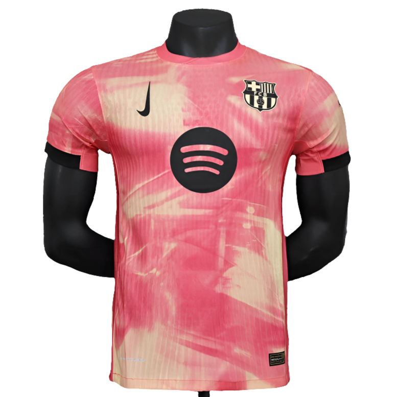 Camisa Barcelona 25/26 Edição Especial - Rosa - Versão Jogador