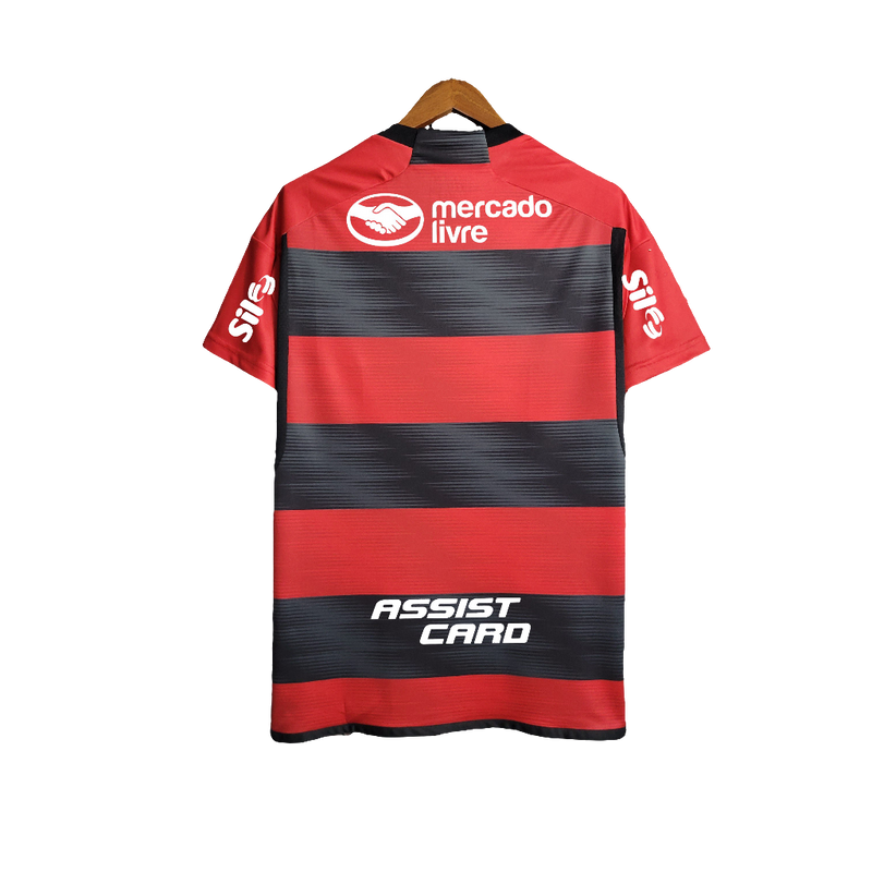 Camisa Flamengo 23/24 I Home - Todos os Patrocínios - Versão Torcedor