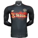 Camisa Manchester United 25/26 Treino - Preta - Versão Jogador