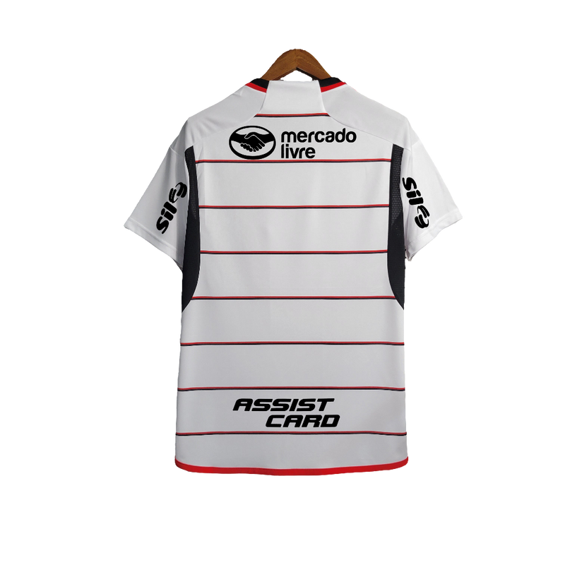 Camisa Flamengo 23/24 II Away - Todos os Patrocínios - Versão Torcedor