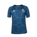 Camisa Santos 24/25 Pré-Jogo - Azul - Versão Torcedor