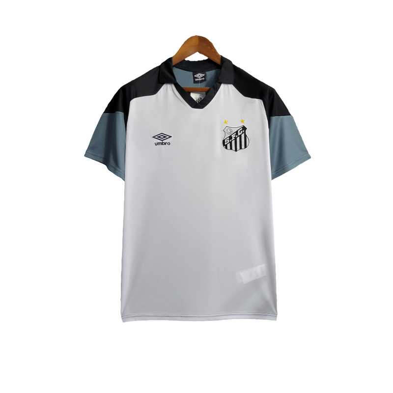 Camisa Santos 23/24 Treino - Branco - Versão Torcedor