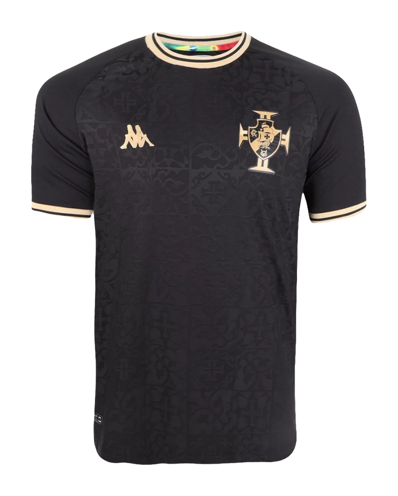 Camisa Vasco 22/23 Goleiro - Preto - Versão Torcedor