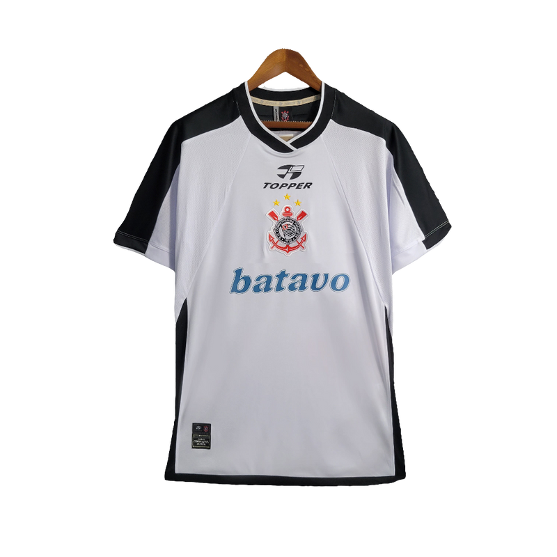 Camisa Corinthians 2000 I Home - Versão Retrô