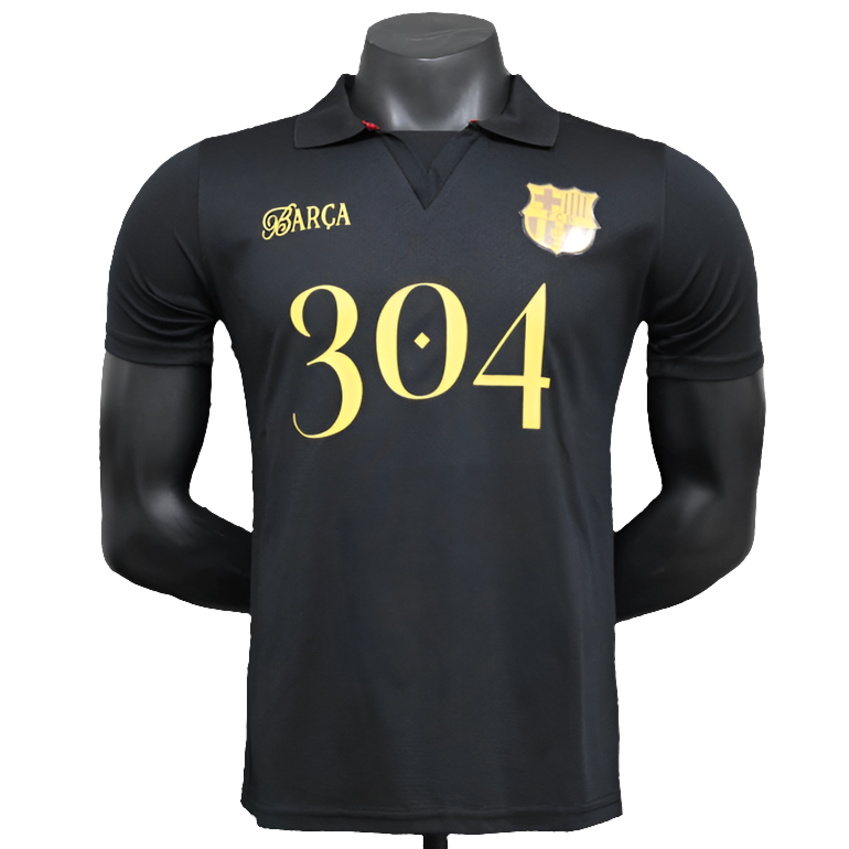 Camisa Barcelona 25/26 Preta - Edição Especial - Versão Jogador