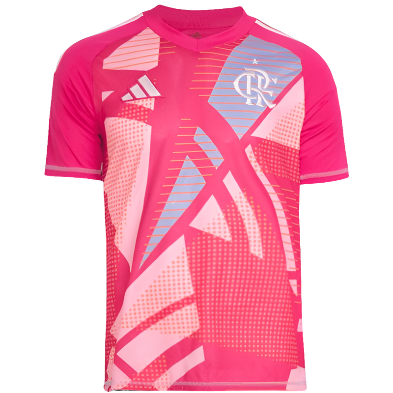 Camisa Flamengo 25/26 Goleiro - Rosa - Versão Torcedor