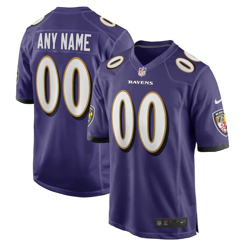 Camisa NFL Baltimore Ravens - Versão de Jogo - Roxo