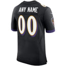 Camisa NFL Baltimore Ravens - Edição Personalizada Speed Machine - Preto