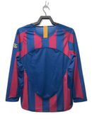 Camisa Barcelona 05/06 I Home - Versão Retrô Manga Longa
