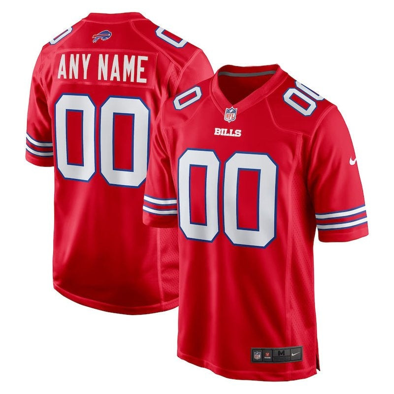 Camisa NFL Buffalo Bills - Versão Alternativa de Jogo - Vermelho