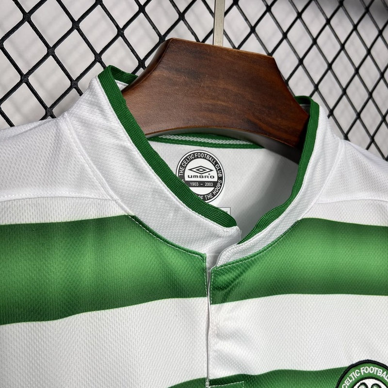 Camisa Celtic F.C. 03/04 I Home - Versão Retrô