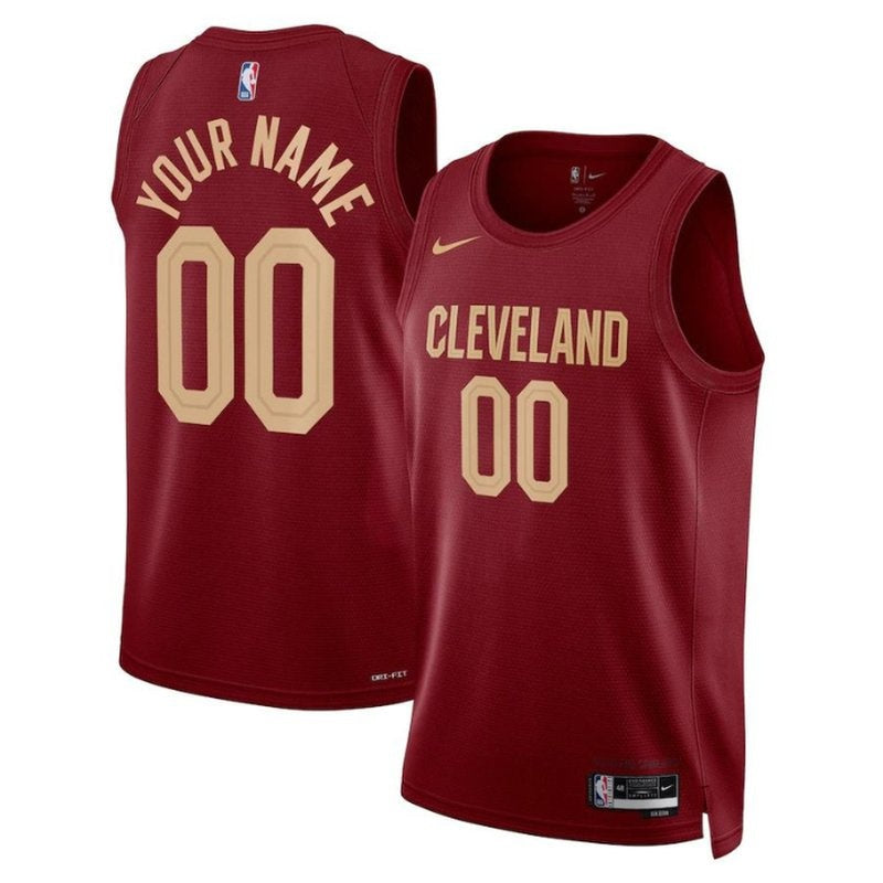 Camisa NBA - Cleveland Cavaliers - 2023 Bordô - Edição Ícone