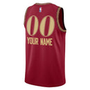 Camisa NBA - Cleveland Cavaliers - 23/24 - Bordô - Edição Cidade