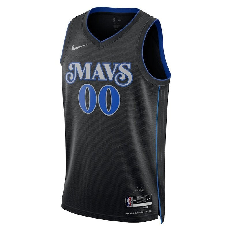Camisa NBA - Dallas Mavericks - 23/24 - Preto - Edição Cidade
