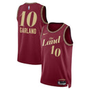 Camisa NBA Darius Garland - Cleveland Cavaliers - 23/24 - Bordô - Edição Cidade