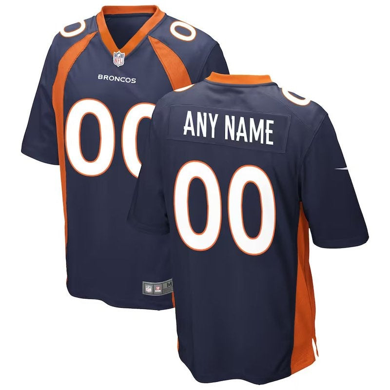 Camisa NFL Denver Broncos - Versão Alternativa de Jogo - Azul Marinho