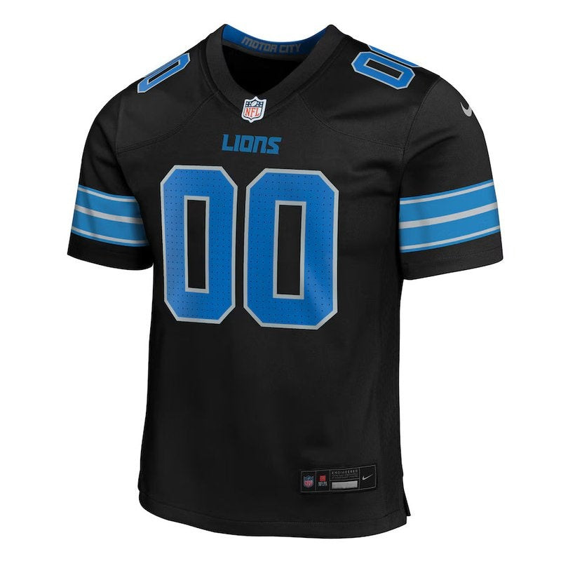 Camisa NFL Detroit Lions - Versão Alternativa de Jogo - Preto