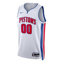 Camisa NBA - Detroit Pistons - 22/23 Branco - Edição Associação