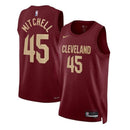 Camisa NBA Donovan Mitchell - Cleveland Cavaliers - 22/23 - Bordô