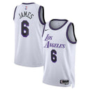 Camisa NBA LeBron James - Los Angeles Lakers - 2023 - Edição Cidade - Branco