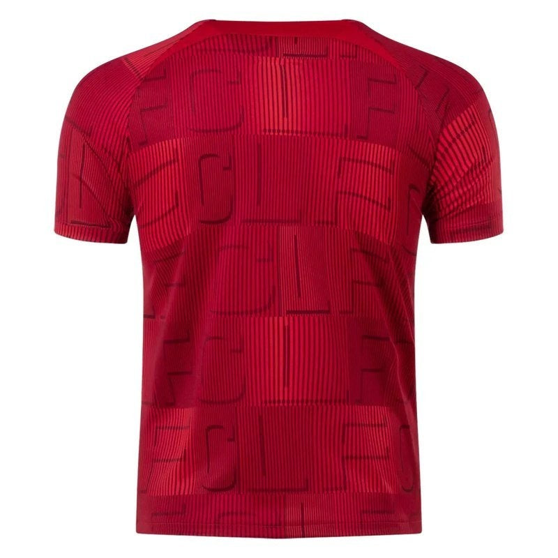 Camisa Liverpool Pré-Jogo I Home Treino 23/24 - Versão Torcedor