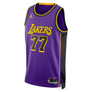 Camisa NBA Luka Dončić - Los Angeles Lakers - Edição de Impacto 2024 - Roxo - Unisex