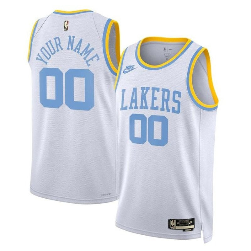 Camisa NBA - Los Angeles Lakers - 2023 - Edição Clássica - Branco