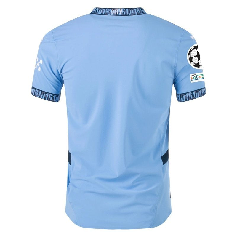 Camisa Manchester City - Liga dos Campeões - 24/25 I Home - Versão Jogador