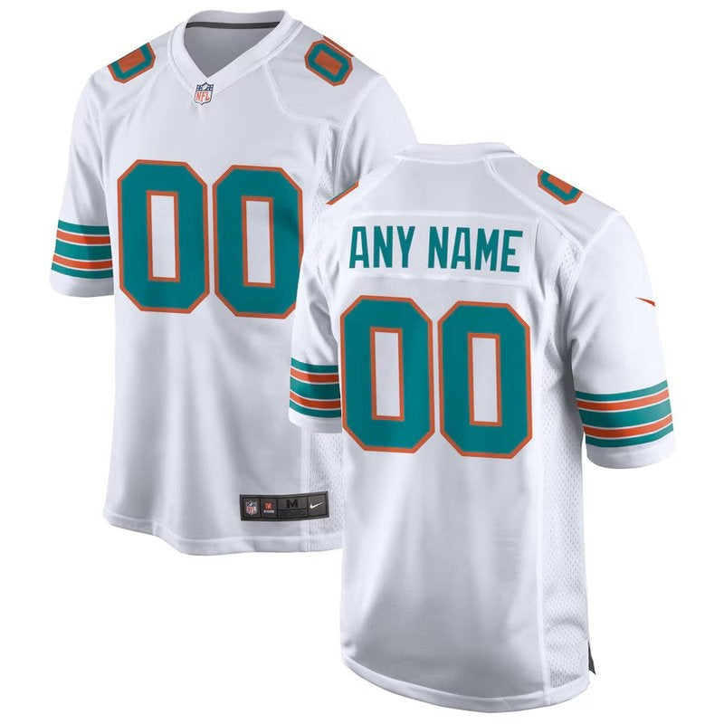 Camisa NFL Miami Dolphins - Versão Alternativa de Jogo - Branco