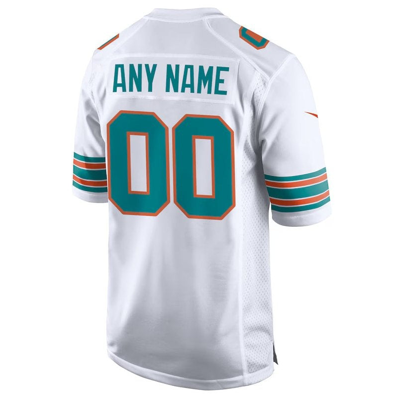Camisa NFL Miami Dolphins - Versão Alternativa de Jogo - Branco