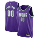 Camisa NBA - Milwaukee Bucks - 2023 - Edição Clássica - Roxo