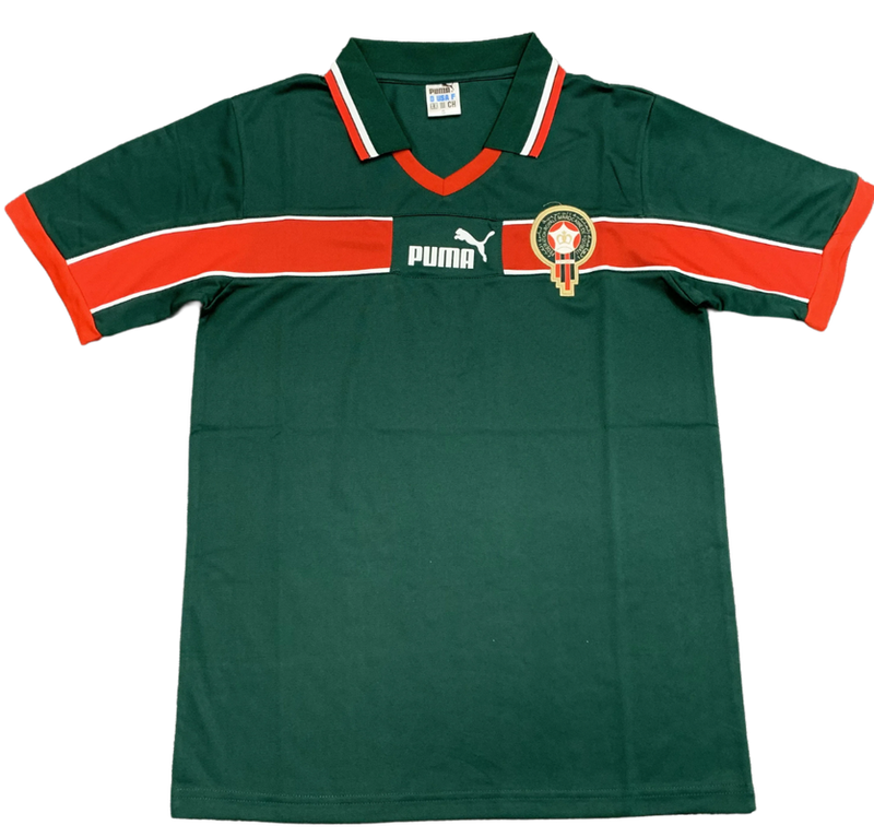 Camisa Marrocos 1998 I Home - Versão Retrô
